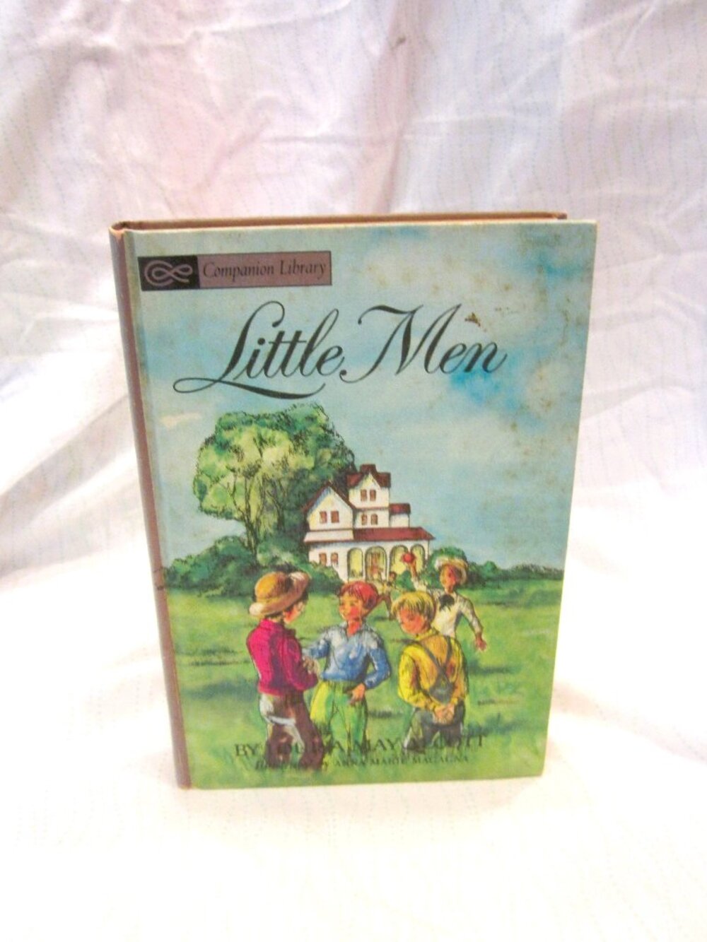 VTG 1963 LITTLE MEN, BY ALCOTT, HC BOOK, 6465 USA